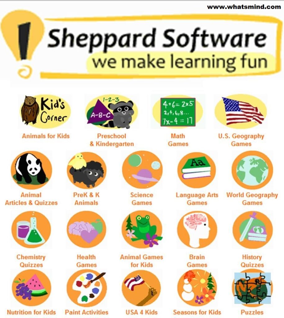 Sheppard software: Make learning fun-loving.