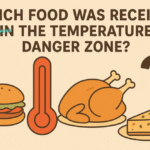 Which Food Was Received In The Temperature Danger Zone?