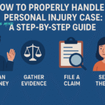 How To Properly Handle A Personal Injury Case: A Step-by-step Guide