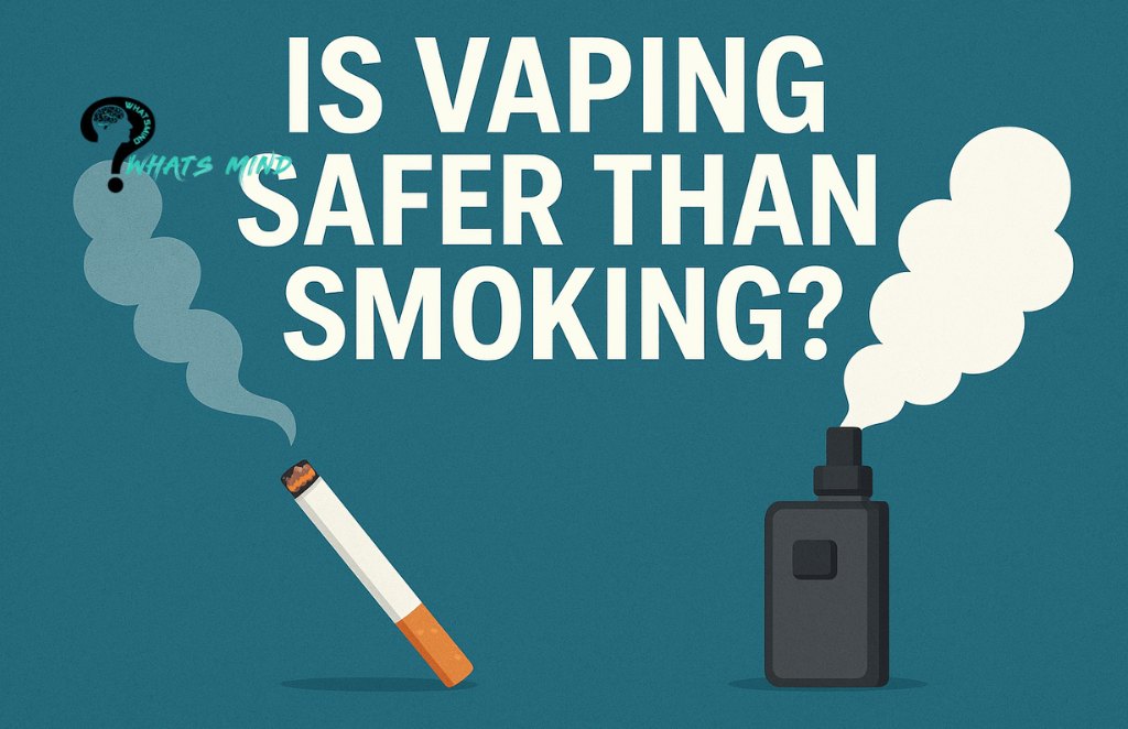 Is Vaping Safer Than Smoking?