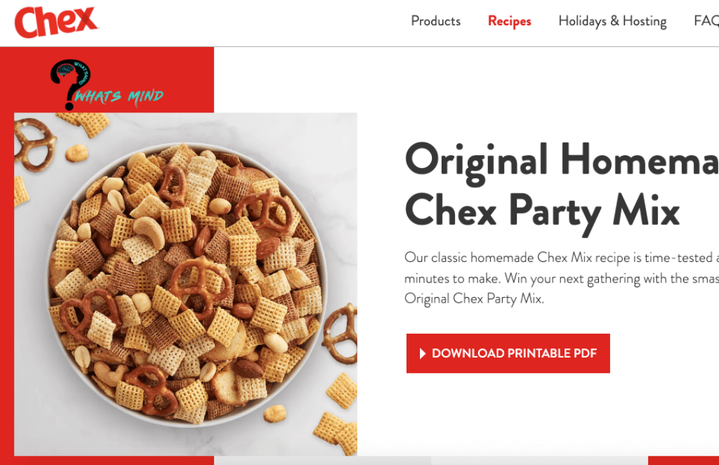 Chex Mix Recipe: A Delicious and Addictive Snack Mix