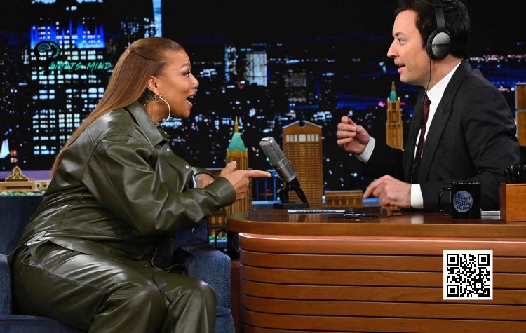 Queen Latifah at Jimmy Fallen Show | Whatsmind.com