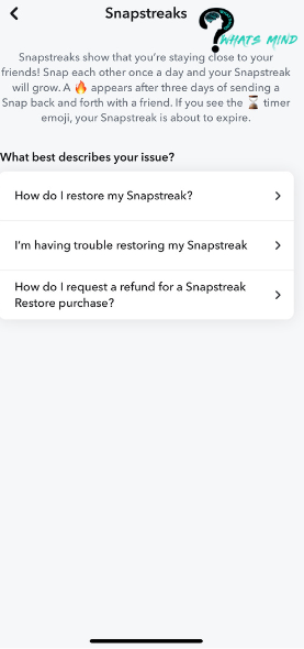 Recover Snapstreak