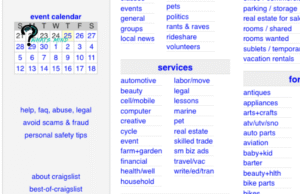 What are the Products and Services Available on Craigslist Mcallen
