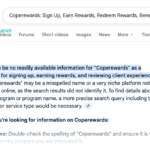 Coperewards: Sign Up, Earn Rewards, Redeem Awards, Benefits, Client Review