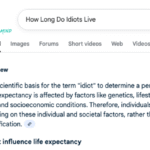How Long Do Idiots Live: A Popular Trend, Controversies, Scientific Claims & Reasons, Associated Logics & Why You Should Ignore