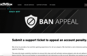 Step to Step Guide to Submit an Activision Ban Appeal