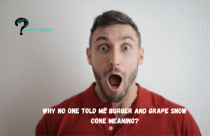 Burger And Grape Snow Cone Meaning: Origin, Spread, Use & Other Slang Terms 