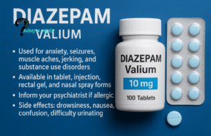 What is Diazepam? Description, How It Works, Usage, Precautions, Interaction, Storage, Side Effects, FAD Warning