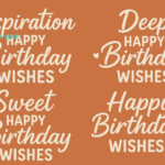 Inspiration, Deep, and Sweet Happy Birthday Wishes Messages