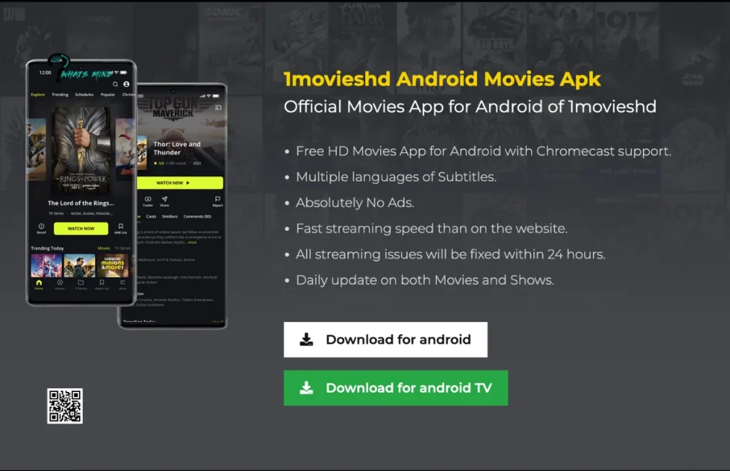 1MoviesHD: Introduction, Download, Features, Merits, Safety, Legal Concerns & Top Substitutes