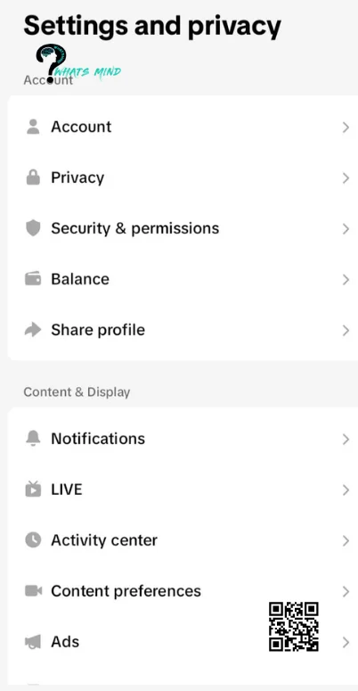 Another way to turn on the profile view setting is by enabling it through the settings.