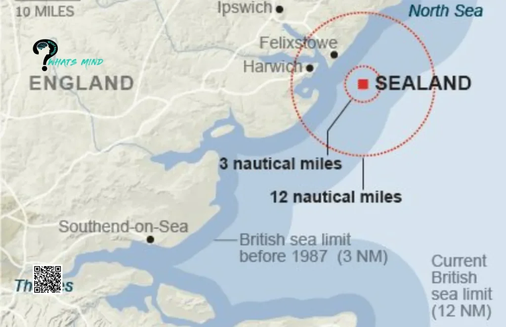 Where is Sealand's Location?