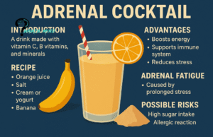 Adrenal Cocktail: Introduction, Recipe, Advantages, Adrenal Fatigue & Possible Risks