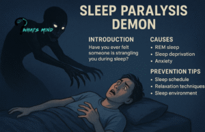 Sleep Paralysis Demon: Introduction, Symptoms, Causes & Prevention Tips