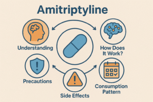 Amitriptyline: Understanding, How Does It Work, Consumption Pattern, Usage, Precautions, Storage, Side Effects, Interaction