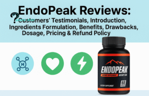 EndoPeak Reviews: Customers Testimonials,  Introduction, Ingredients Formulation, Benefits,  Drawbacks, Dosage, Pricing & Refund Policy