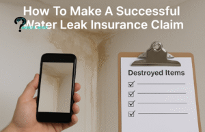 How To Make A Successful Water Leak Insurance Claim: An In-depth Guide