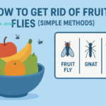 How To Get Rid Of Fruit Flies At Home? 4 Effective Ways & Identification of Fruit Flies