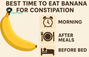 What is the Best Time to Eat Banana for Constipation?