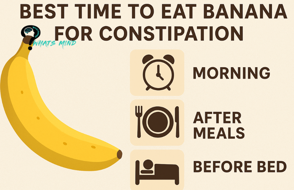 What is the Best Time to Eat Banana for Constipation?